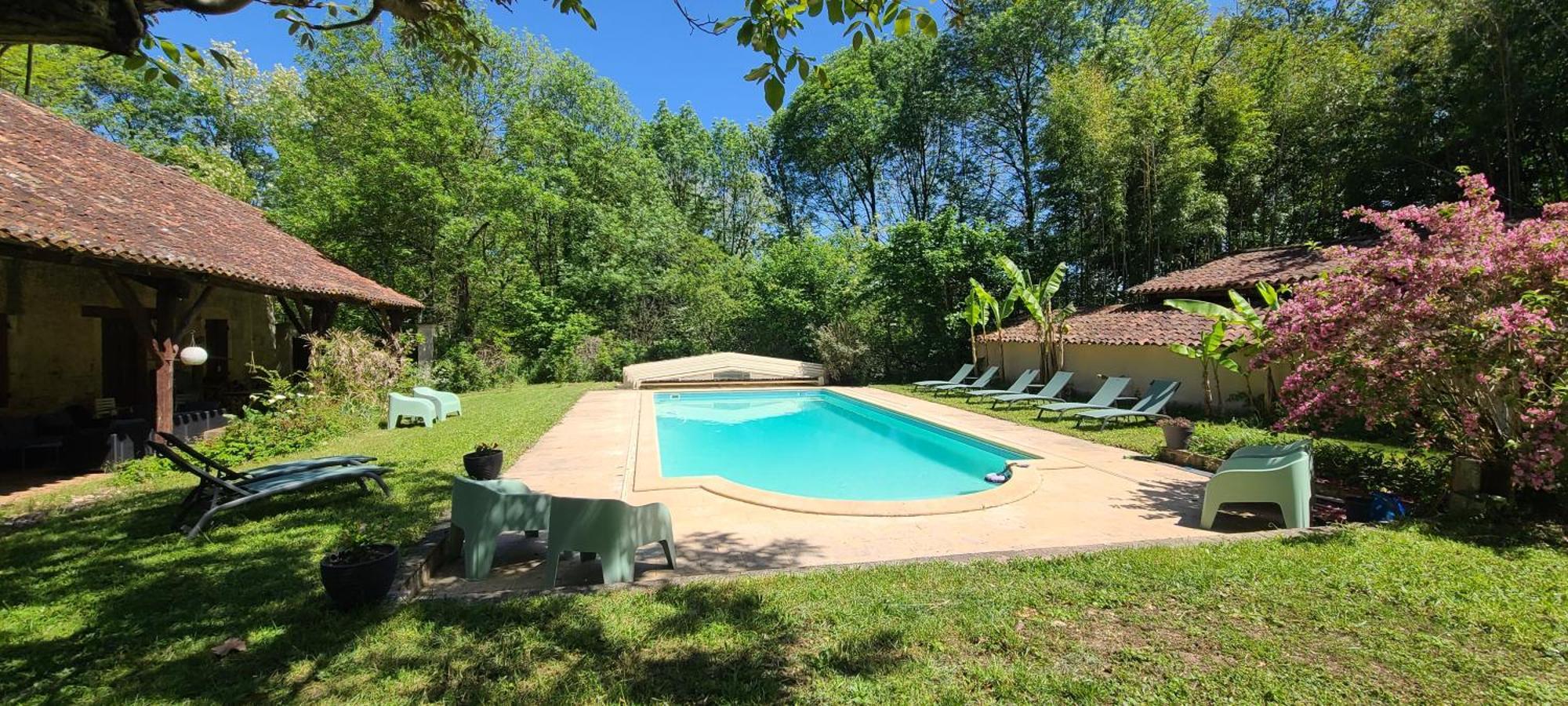 Le Manoir Du Moulin De Madame Bed and Breakfast Villeneuve-sur-Lot Buitenkant foto