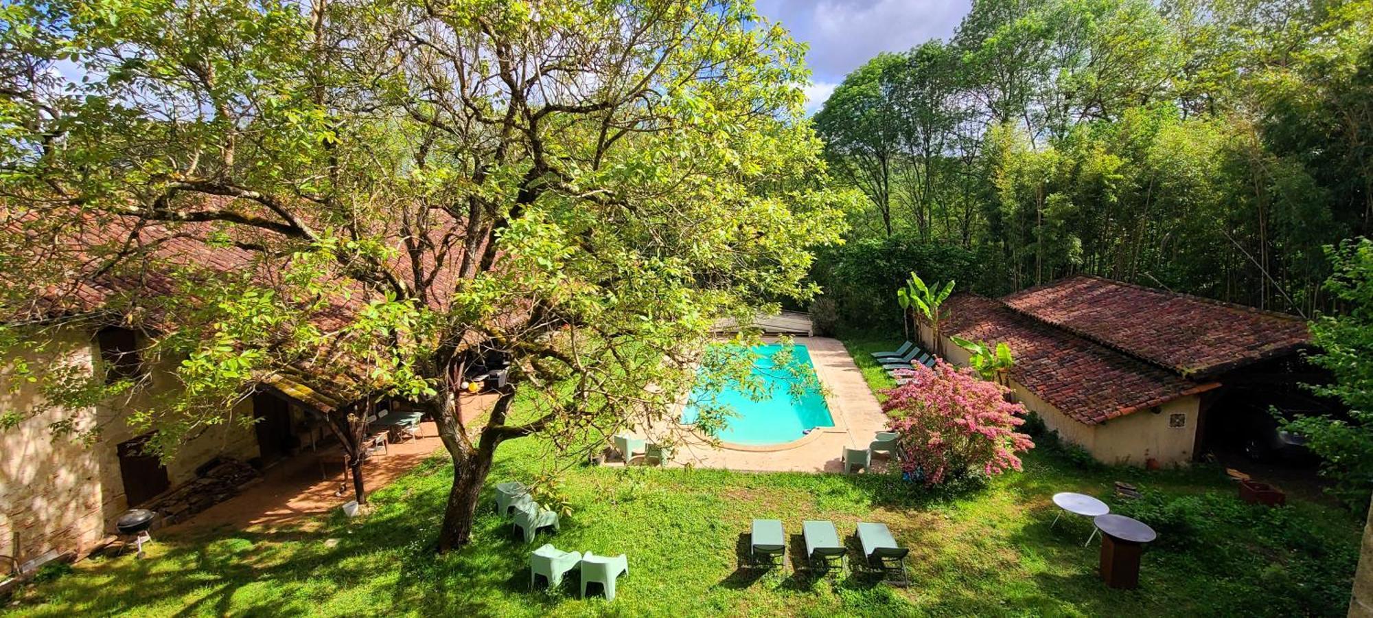 Le Manoir Du Moulin De Madame Bed and Breakfast Villeneuve-sur-Lot Buitenkant foto